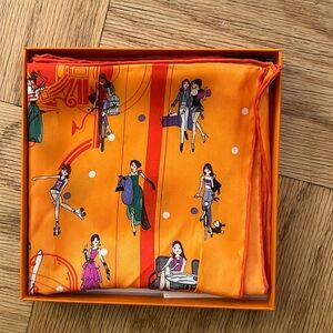 Original Hermes silk scarf